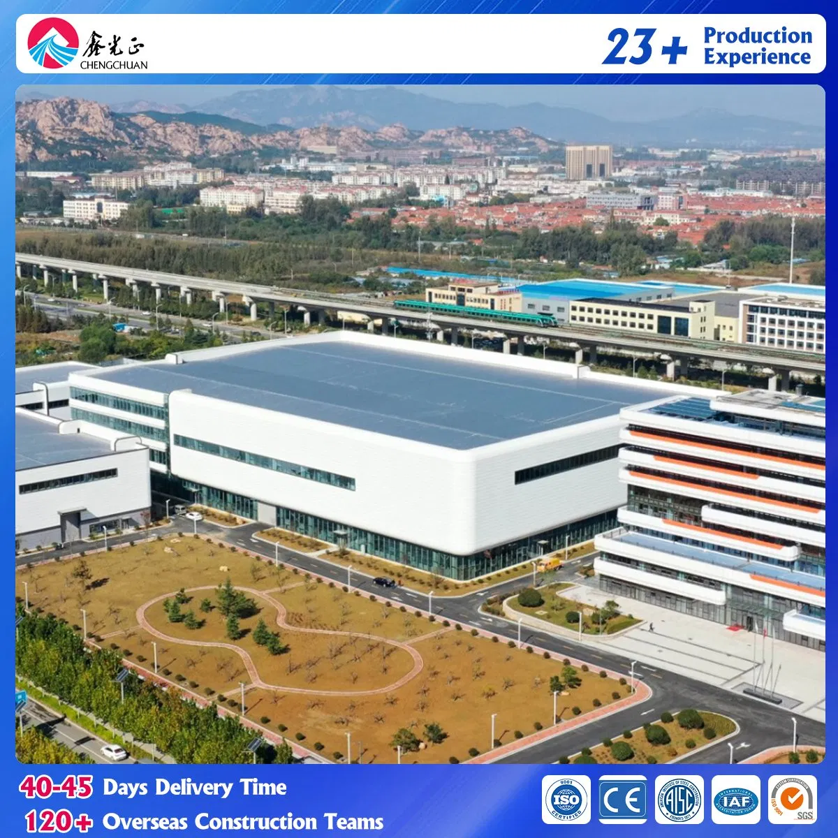 Modern Design Low-Cost Prefabricated Steel Structure Warehouse Building Cold Storage Construction with High Quality Materials