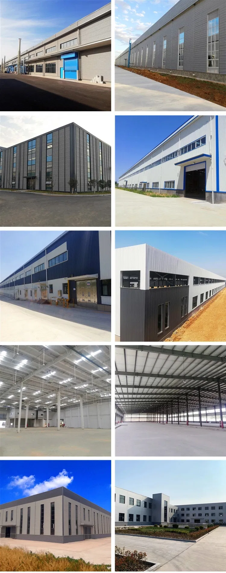 Customized Steel Structure Manufacturing Workshop / Plant (XGZ-SSW 284)