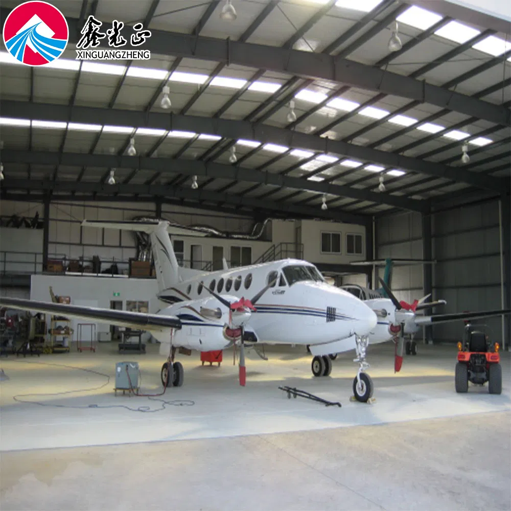 Prefabricated Steel Structure Aircraft Prefab Metal Hangar