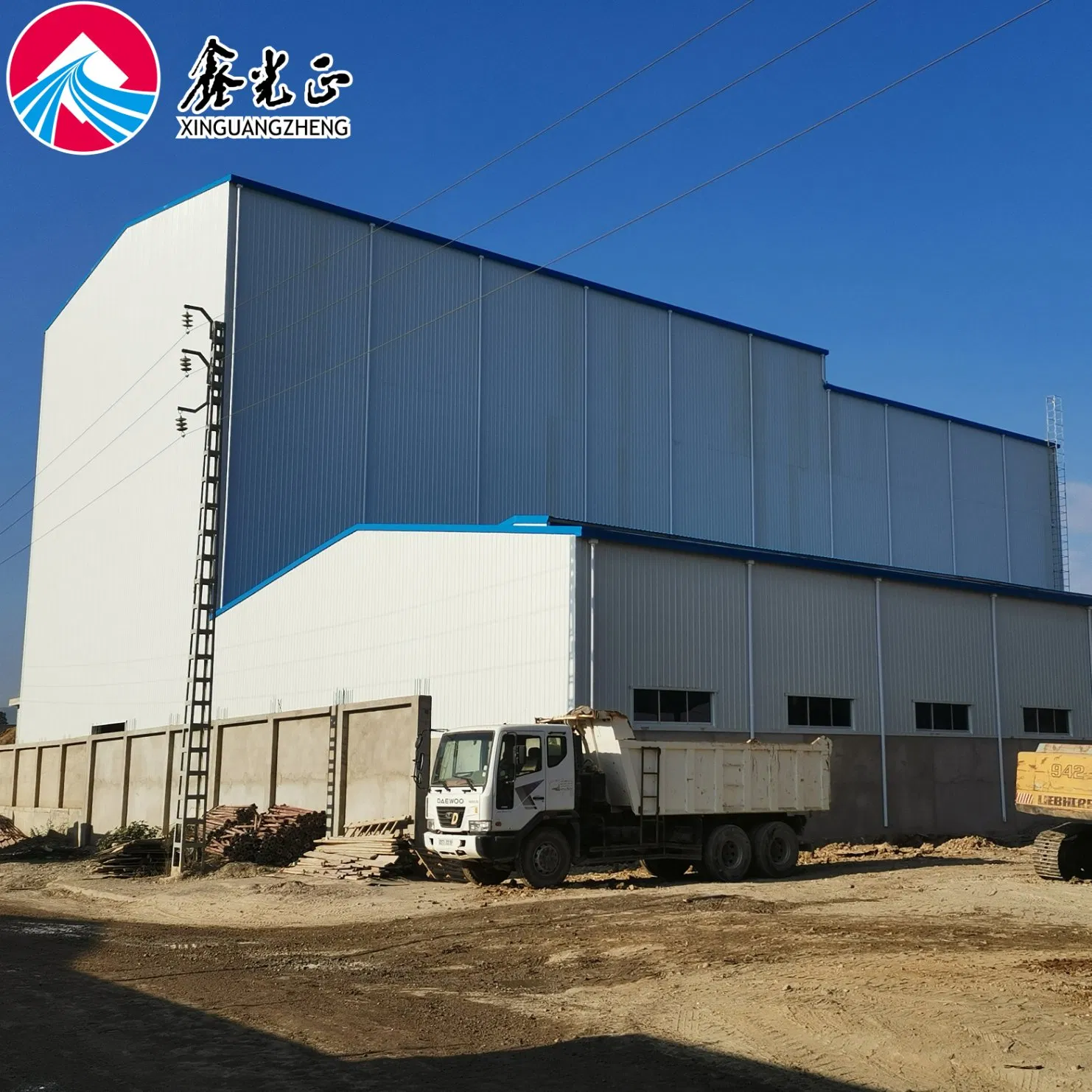 Prefabricated Steel Structure Factory Building Used as Cold Storage