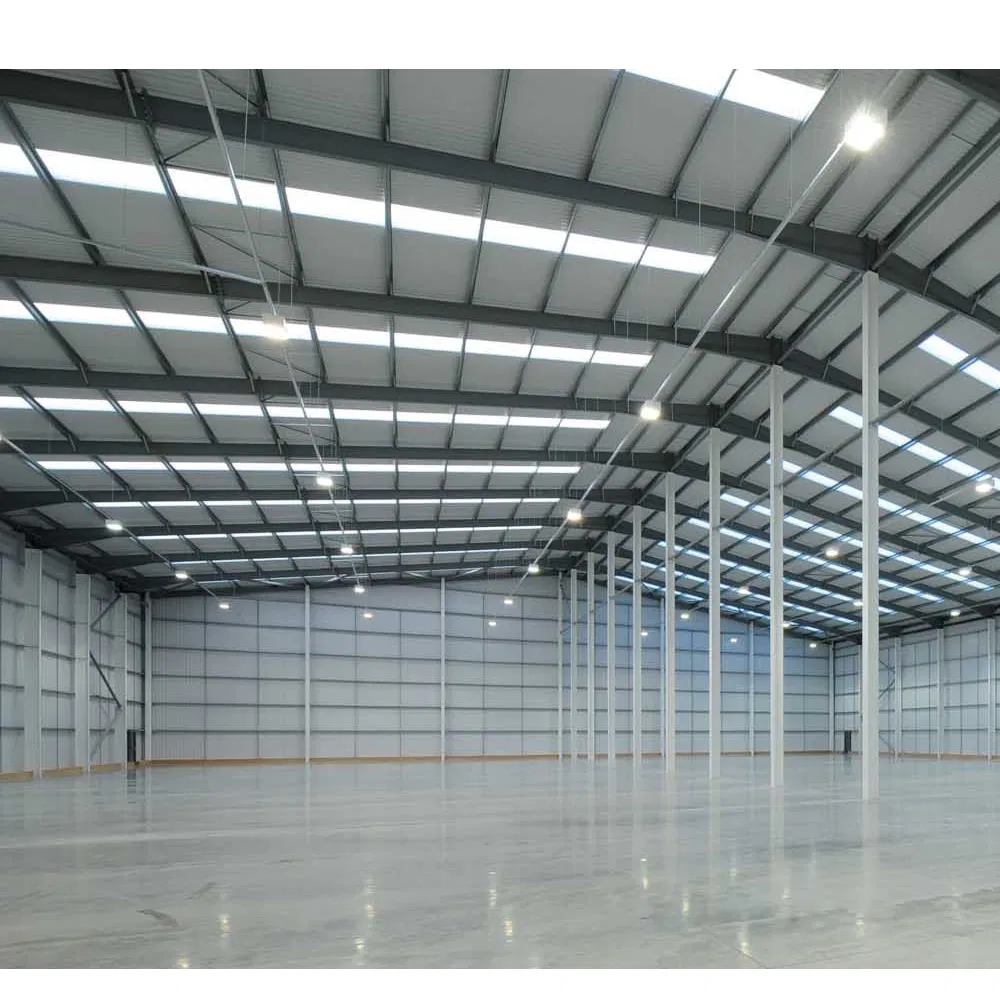 Durable Industrial Storage Facility with Steel Frame Design