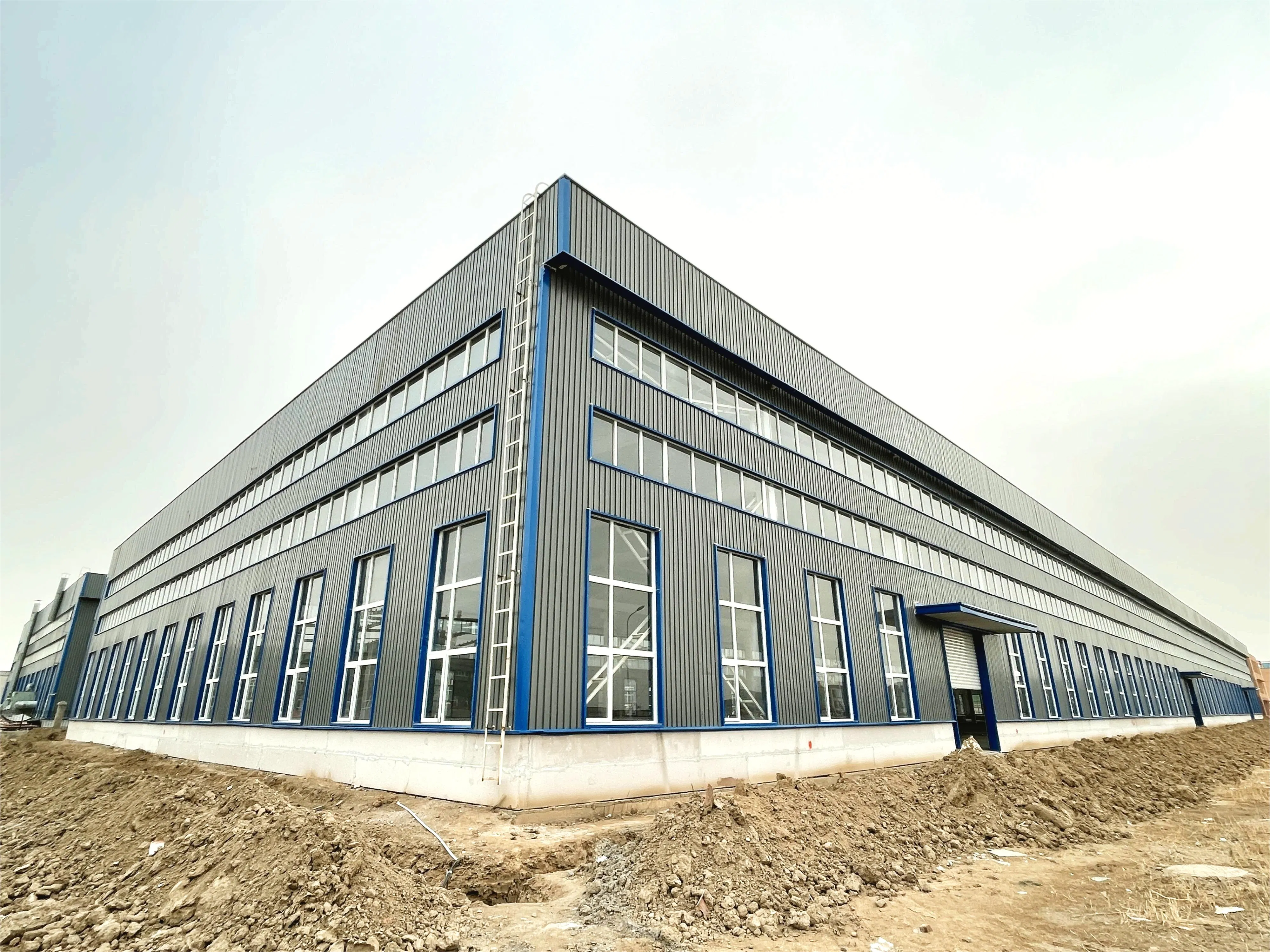 High Strength Carbon Steel Prefabricated Metal Frame Steel Structure Building Cold Storage/Warehouse