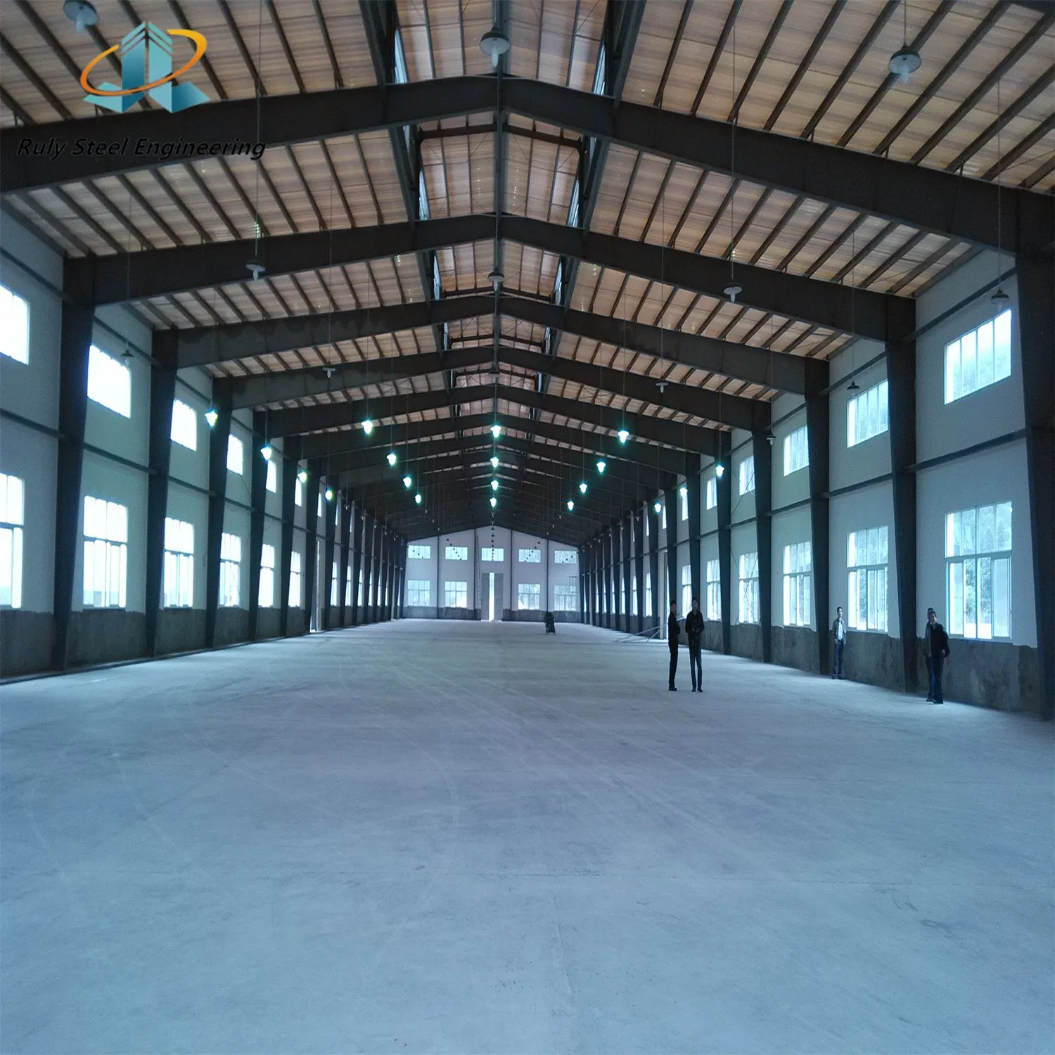 Tanzania 25*40 Steel Structure Cement Production Workshop