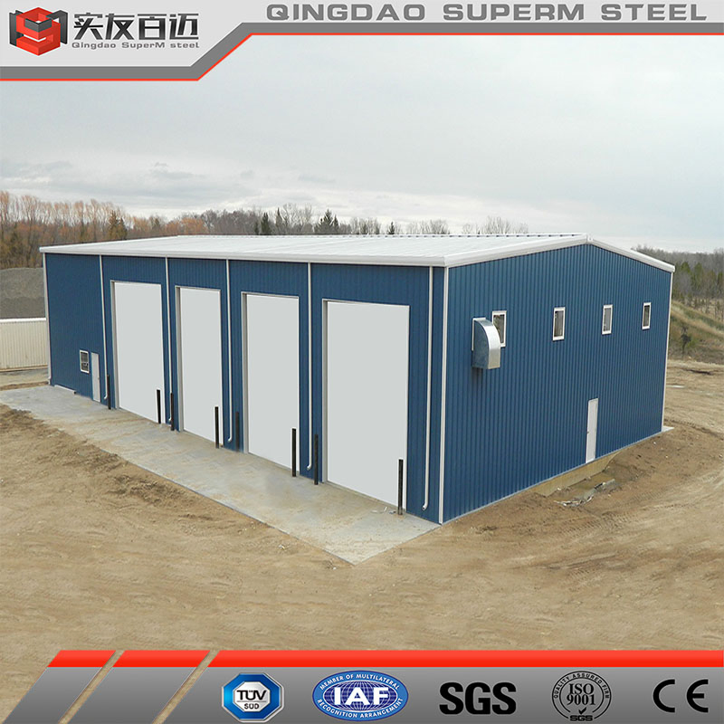 Prefabricated Steel Structure Workshop Warehouse Cold Storage Building Construction