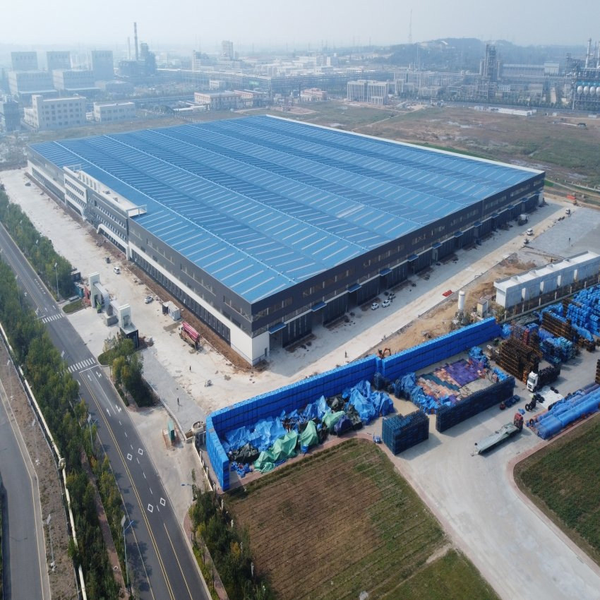 Multi-Span Steel Structure Buildings/Modern Industrial Prefab Steel Structures