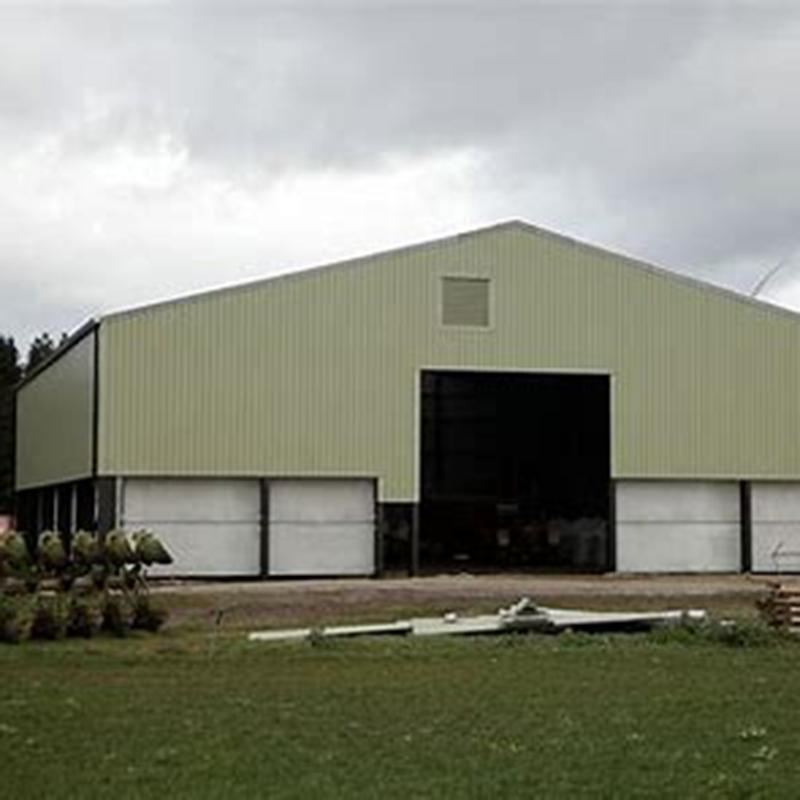 Agricultural Structural Steel Frame Construction Buildings Galvanised Aws D1.1/1.5