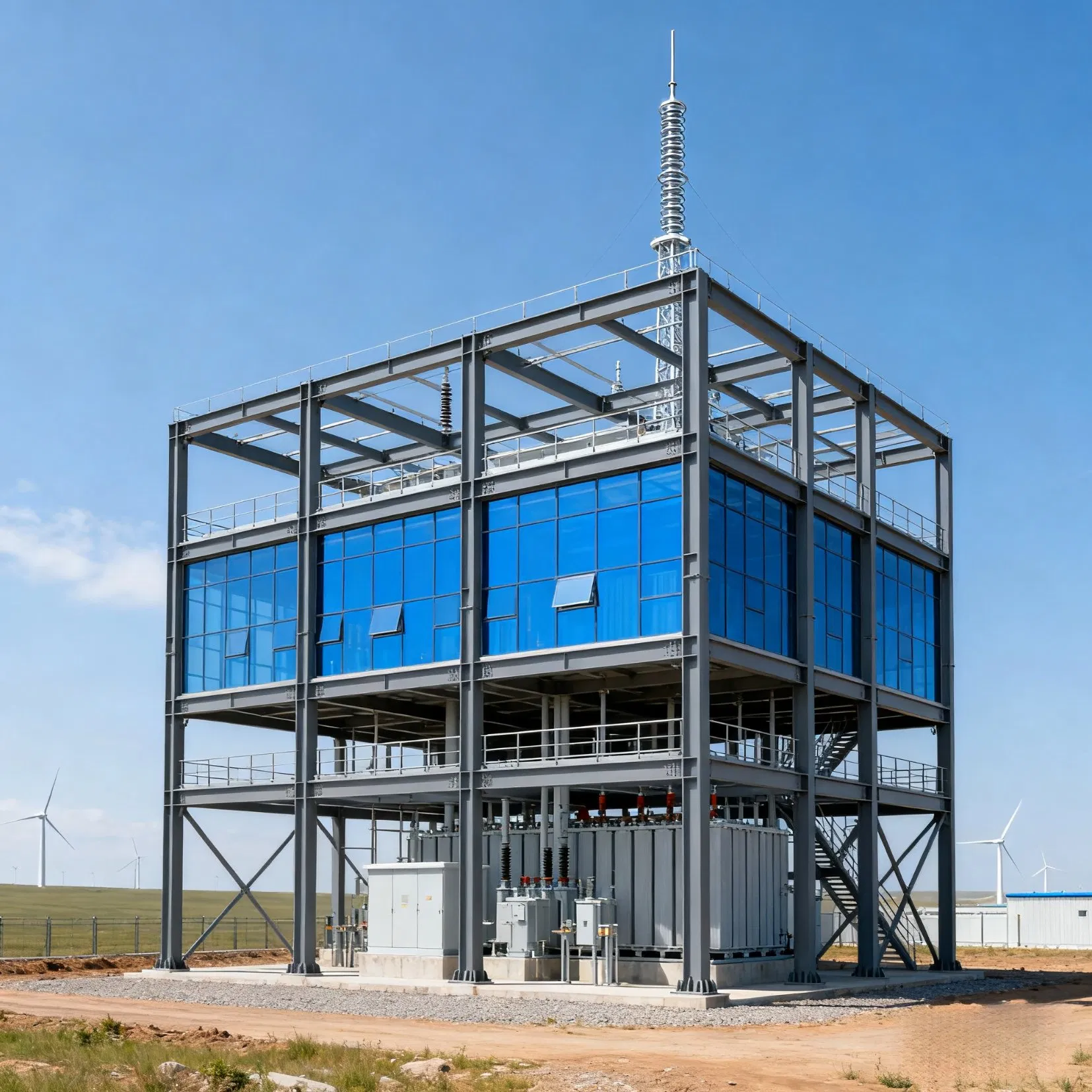 Sustainable Energy Efficient Industrial Steel Structure Poultry Farm Building for Agricultural Projects