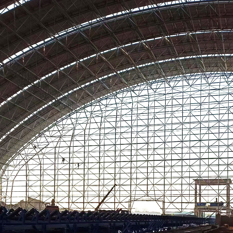 Seismic Resistant Multi Span Rigid Portal Frame Industrial Steel Structure Building