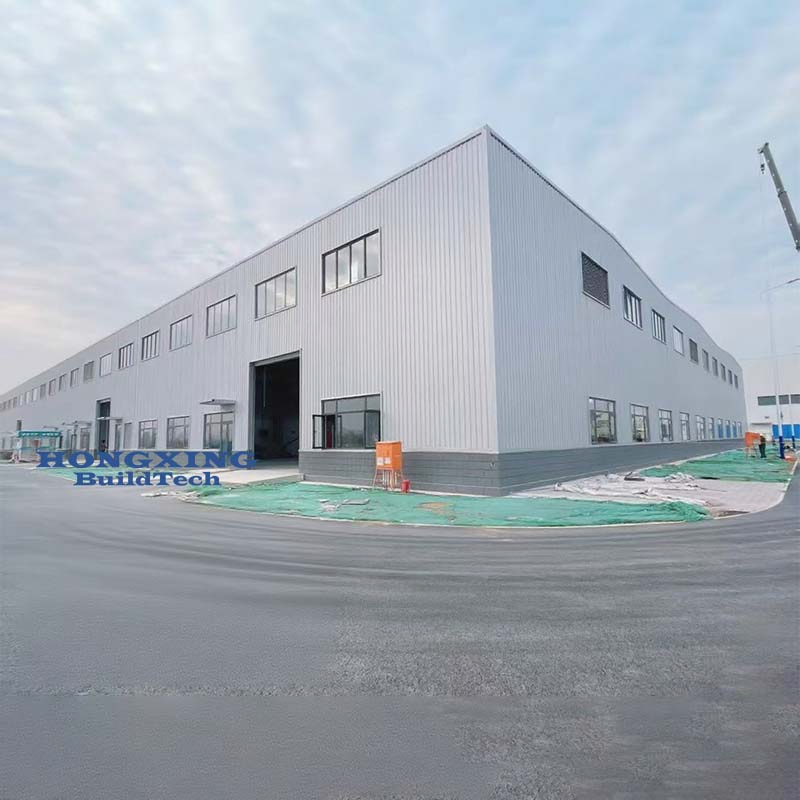 Customized Metal Constructure Industrial Building Prefabricated Steel Structure Waste Plant