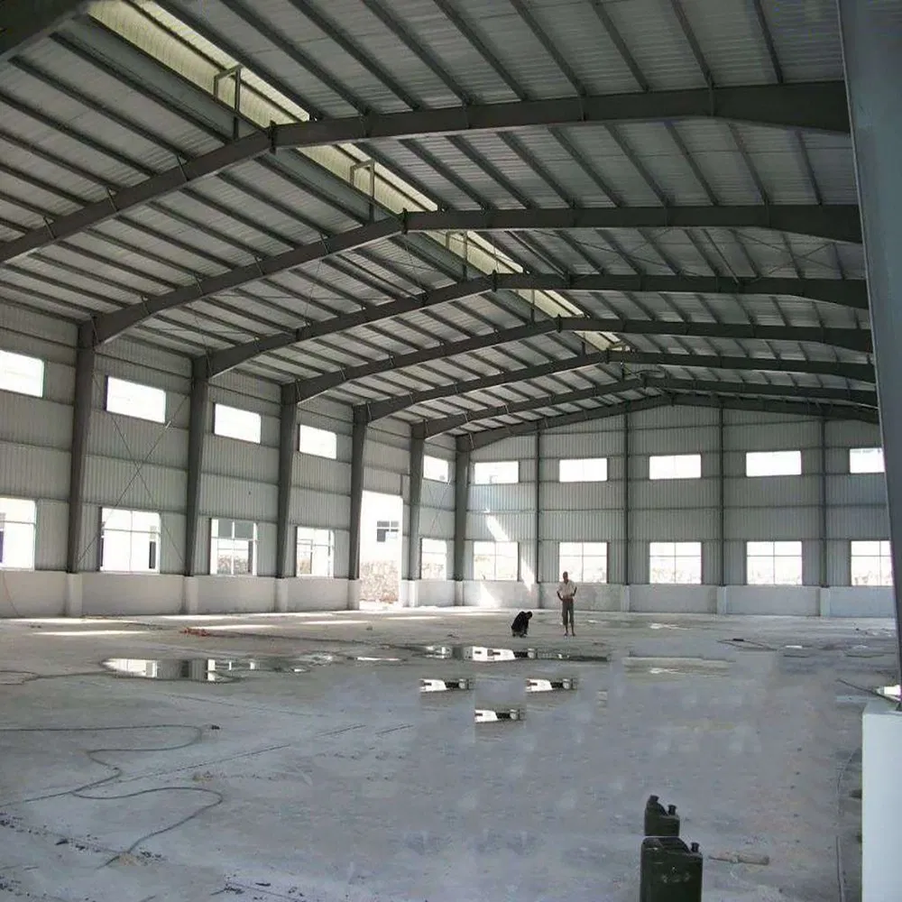 Roof Truss Metal Frame Steel Structure Workshop Prefabricated Building for Industry