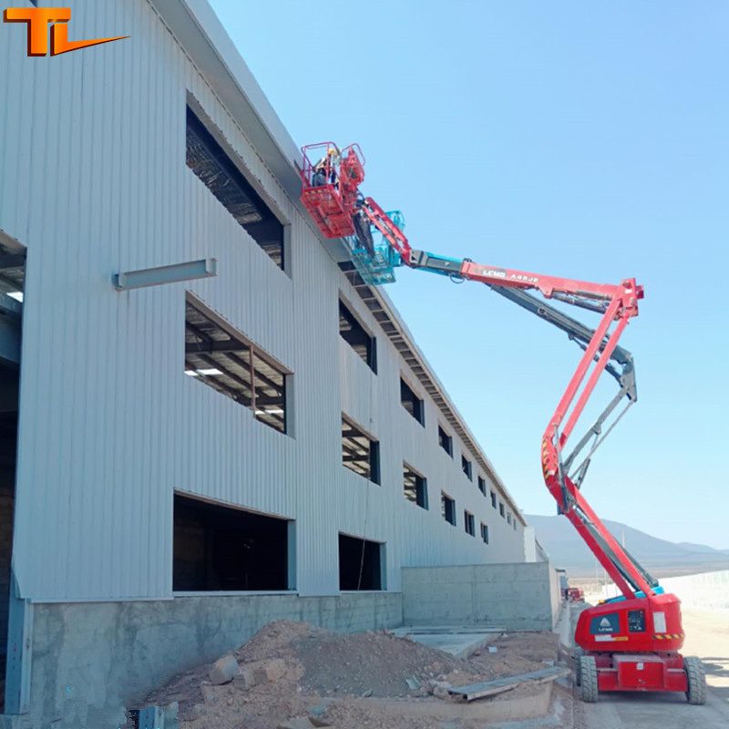 China Construction Industrial Metal Prefab Prefabricated Steel Frame Structure Factory Warehouse Building