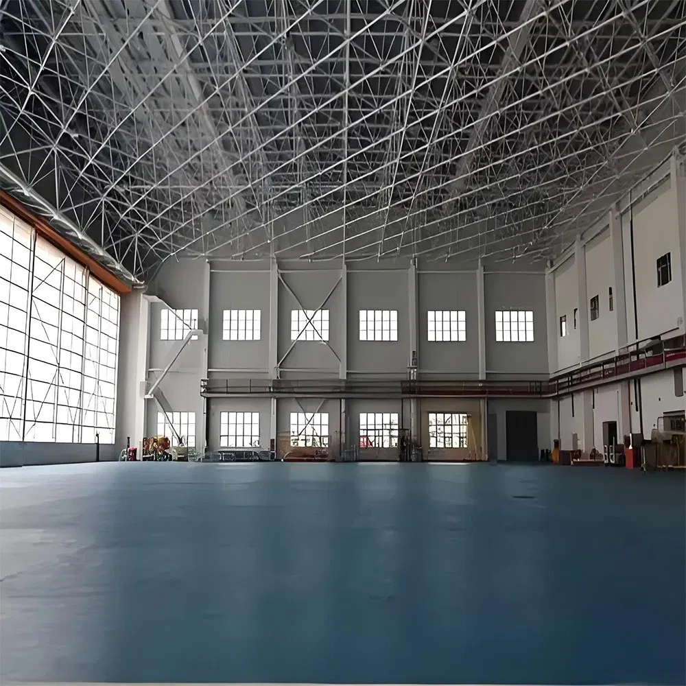 Prefabricated Clear-Span Steel Aircraft Hangar Aircraft Storage Facility