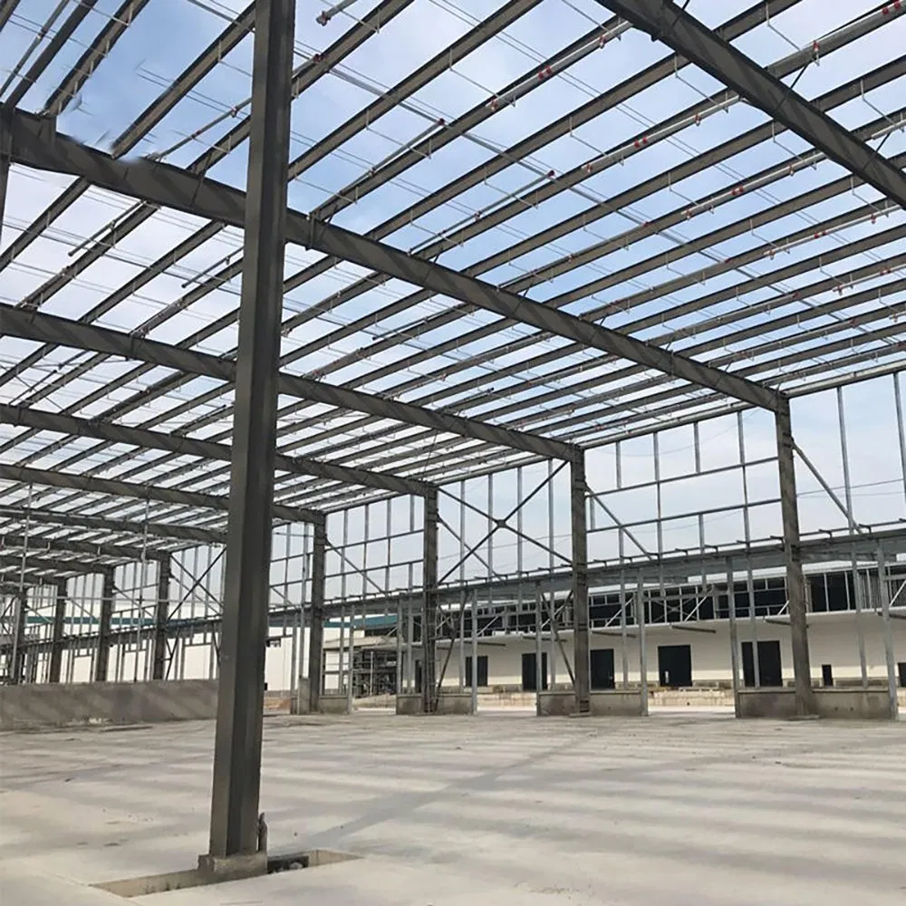 Heavy Design Multi-Storey Prefabricated Steel Structure Building for Saudi Arabia/UAE Warehouse