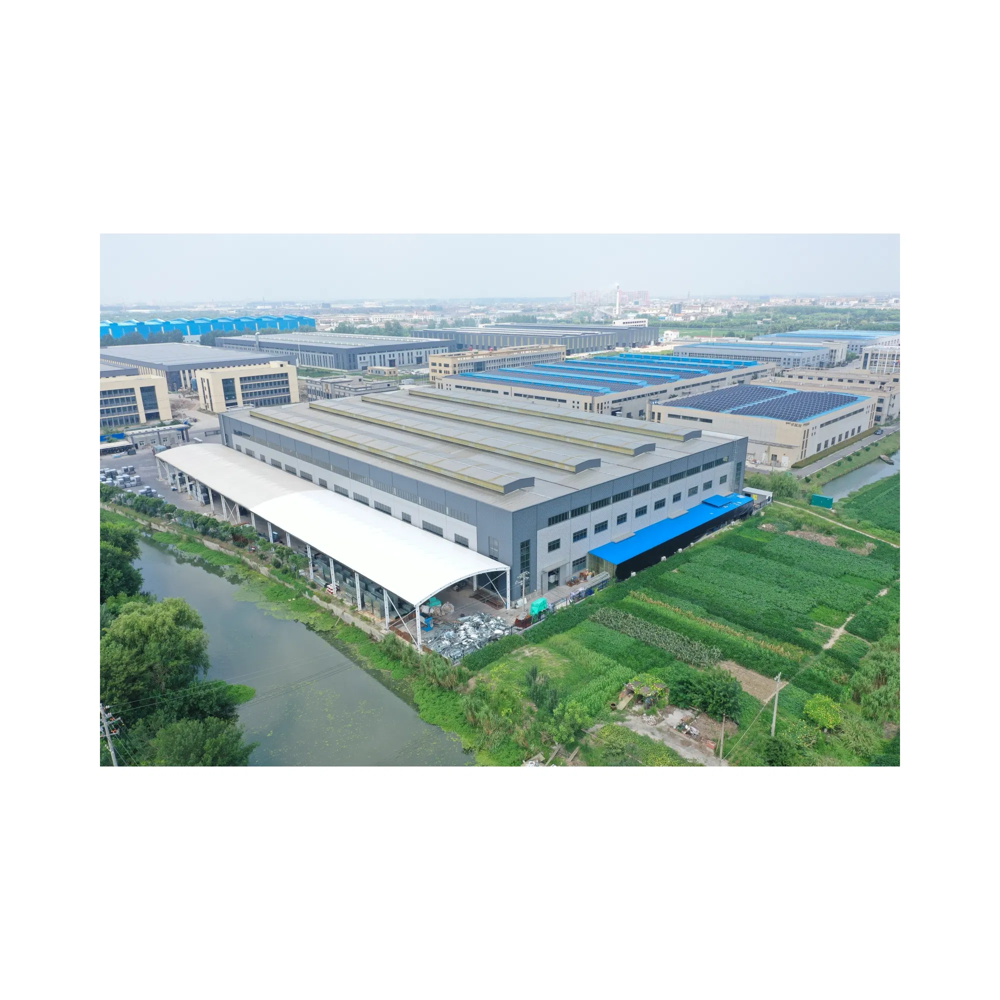 Prefabricated Steel Structure Factory for Mechanical Production or Electric Power Workshop