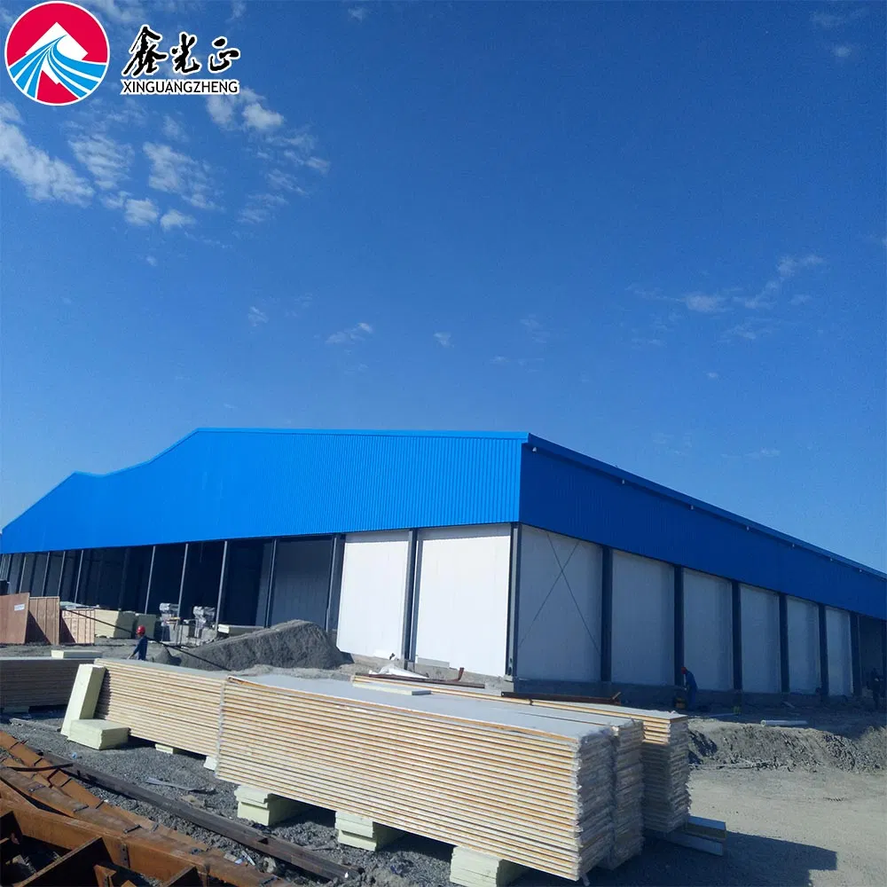 Prefabricated Steel Structure Factory Building Used as Cold Storage