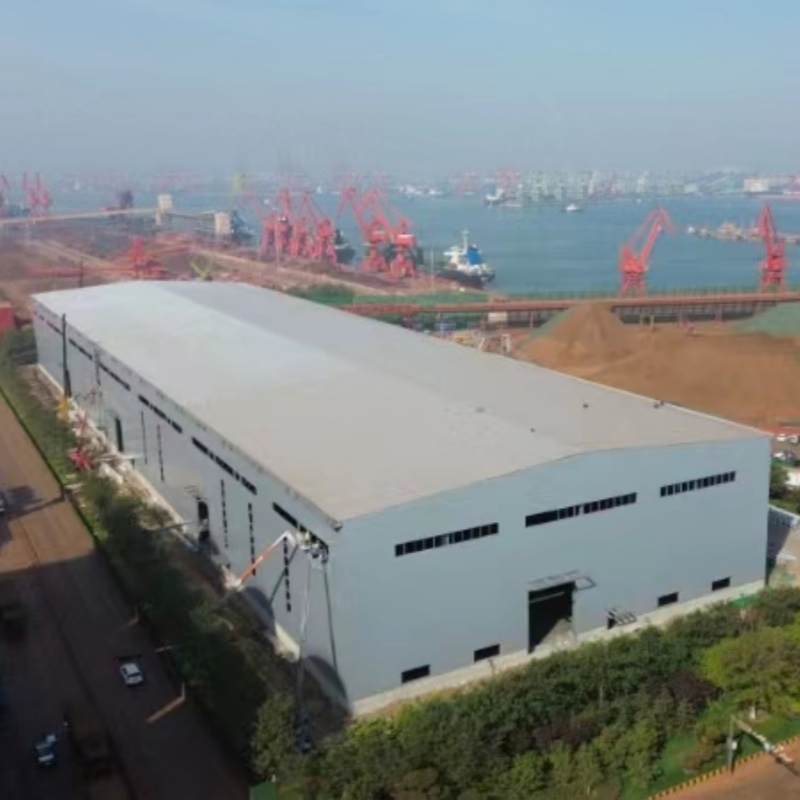 Large-Span Steel Structure Building Multi Storey Industrial Prefab Apartment Office Building