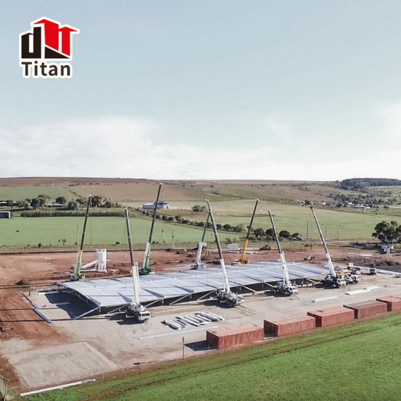 Pre Engineered Peb Modular Industrial Shed Steel Construction Building