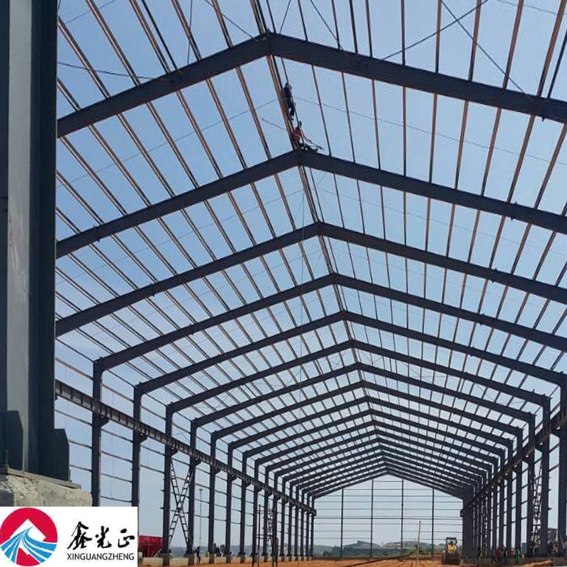Prefabricated Steel Structure Manufacturing Plant Can Be Customized, The Material Is Affordable and Durable