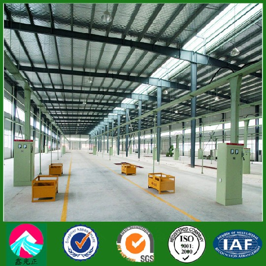 Customized Steel Structure Manufacturing Workshop / Plant (XGZ-SSW 284)