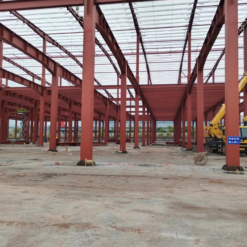 Thermal Insulated PU Panel Cold Storage Steel Structure Warehouse Building