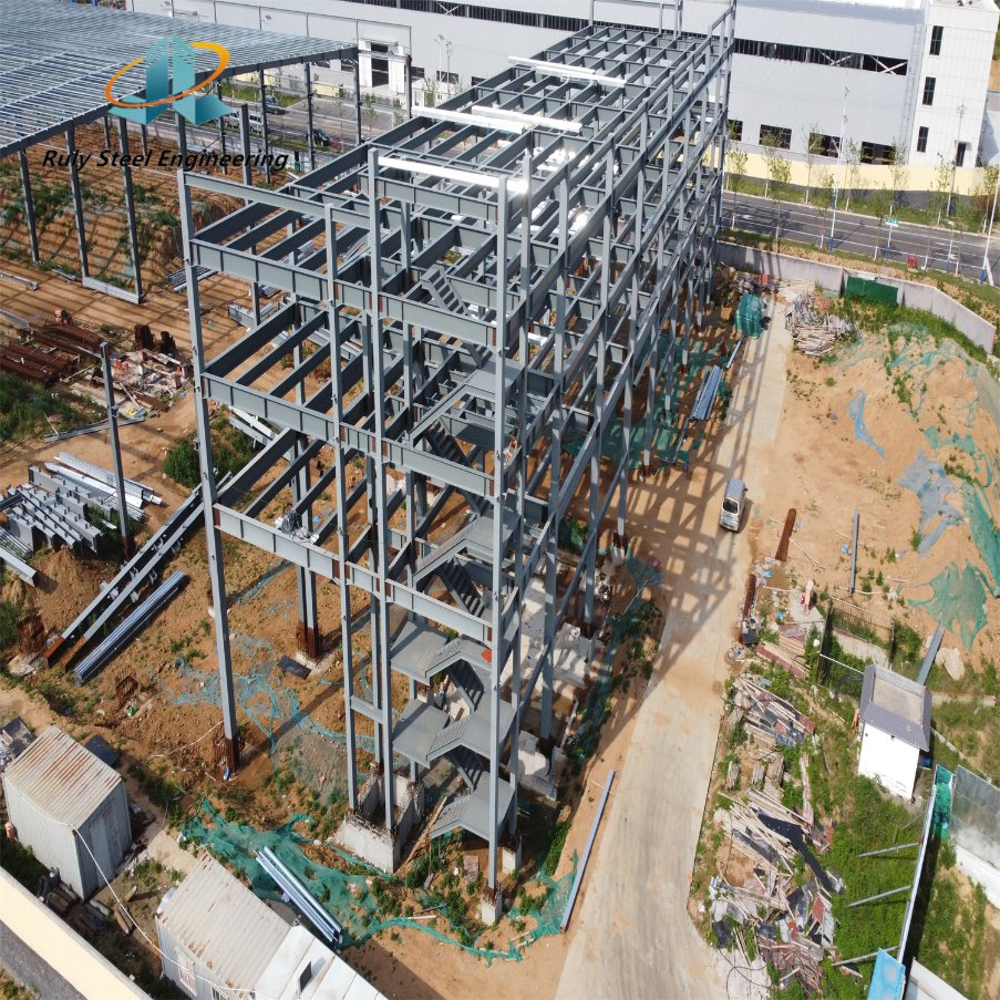 Durable Steel Truss Infrastructure Prefab Steel Structure Buildings Factory