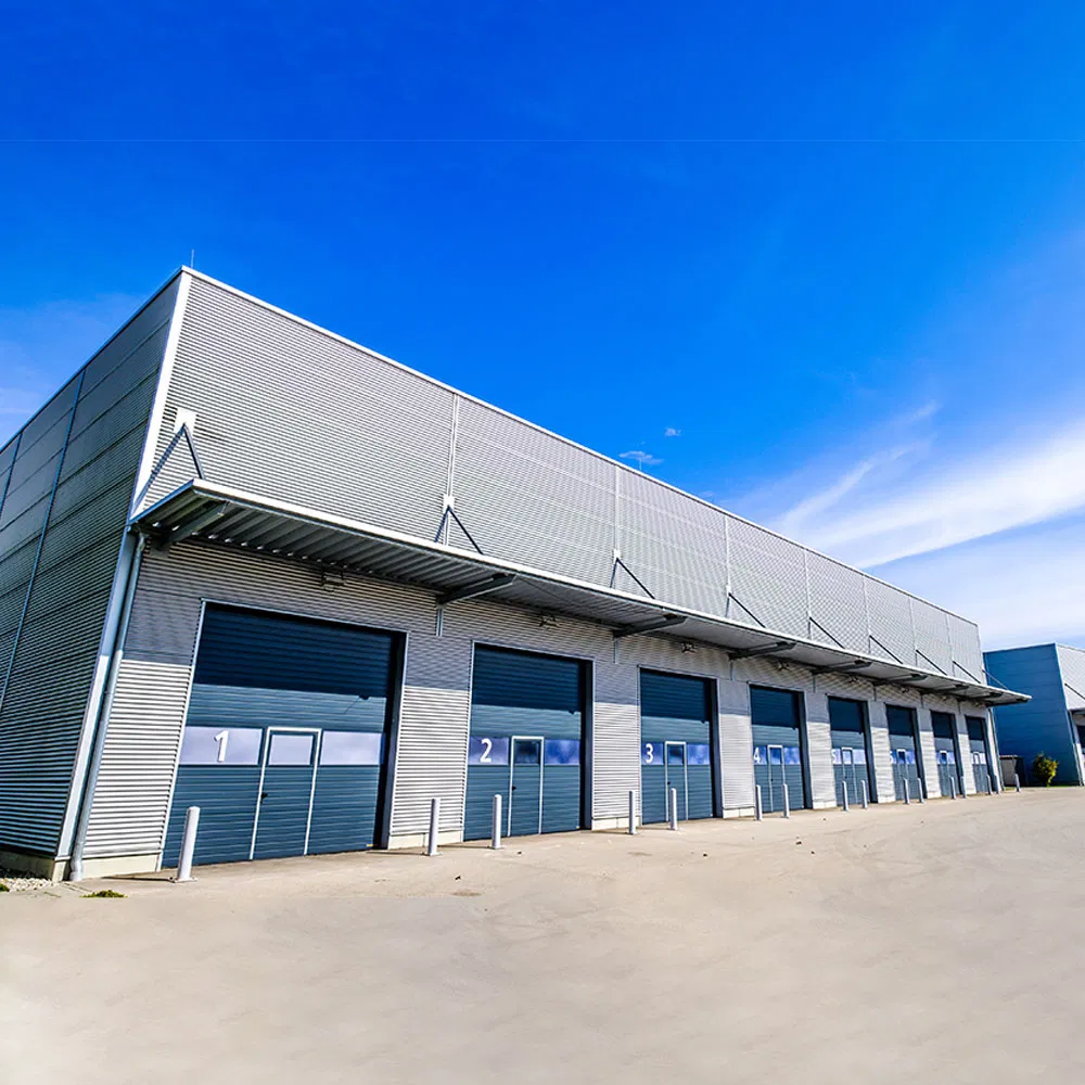 Prefabricated Light-Weight Metal Building Construction Commercial Steel Structure Warehouse Steel Structure Building Material