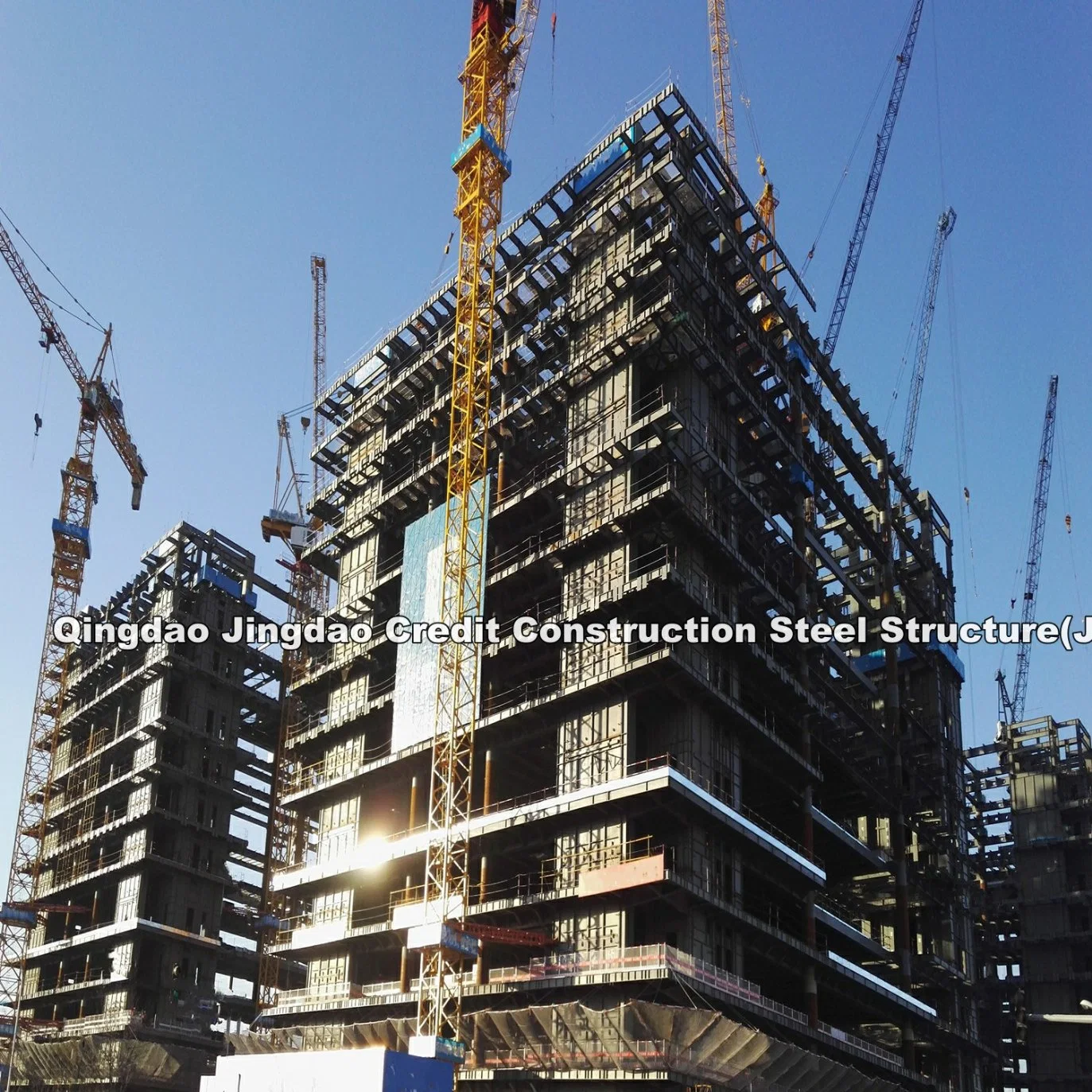 Large Span Safety High Rise Prefab Storage Steel Structure Frame Truss Fabrication Welding Fast Apartment Hotel Warehouse Workshop Building Construction