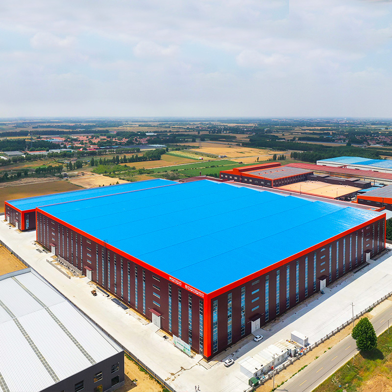 Multi-Storey Steel Storage Facility with Customizable Size and Color Options