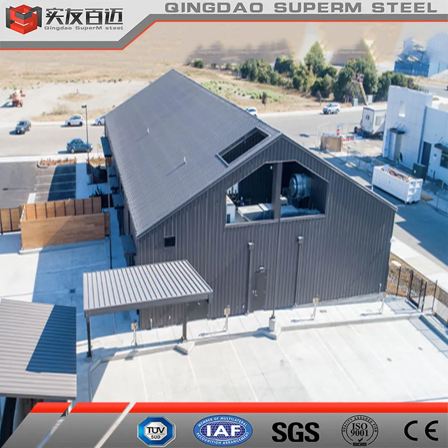 Prefabricated House Steel Structure Workshop Kits Prefab Storage Warehouse Exhibation Building