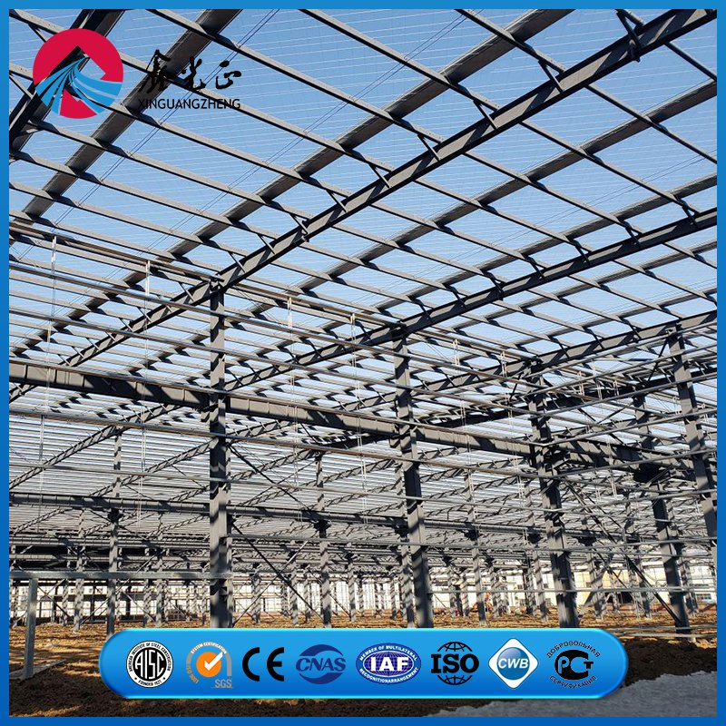 Advanced Industrial Machinery Production Facility Prefabricated/Prefab Steel Structure Frame/House Building/Warehouse/Workshop