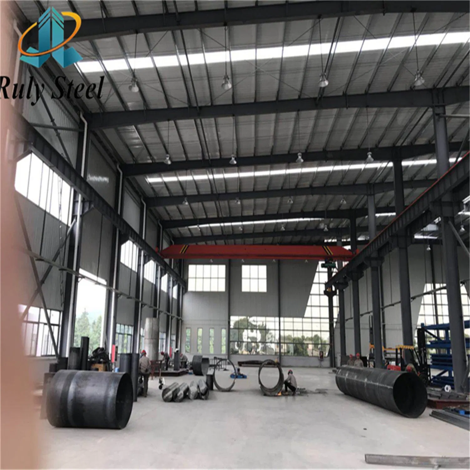 Fast Assembly Single Story Steel Structure Durable Workshop