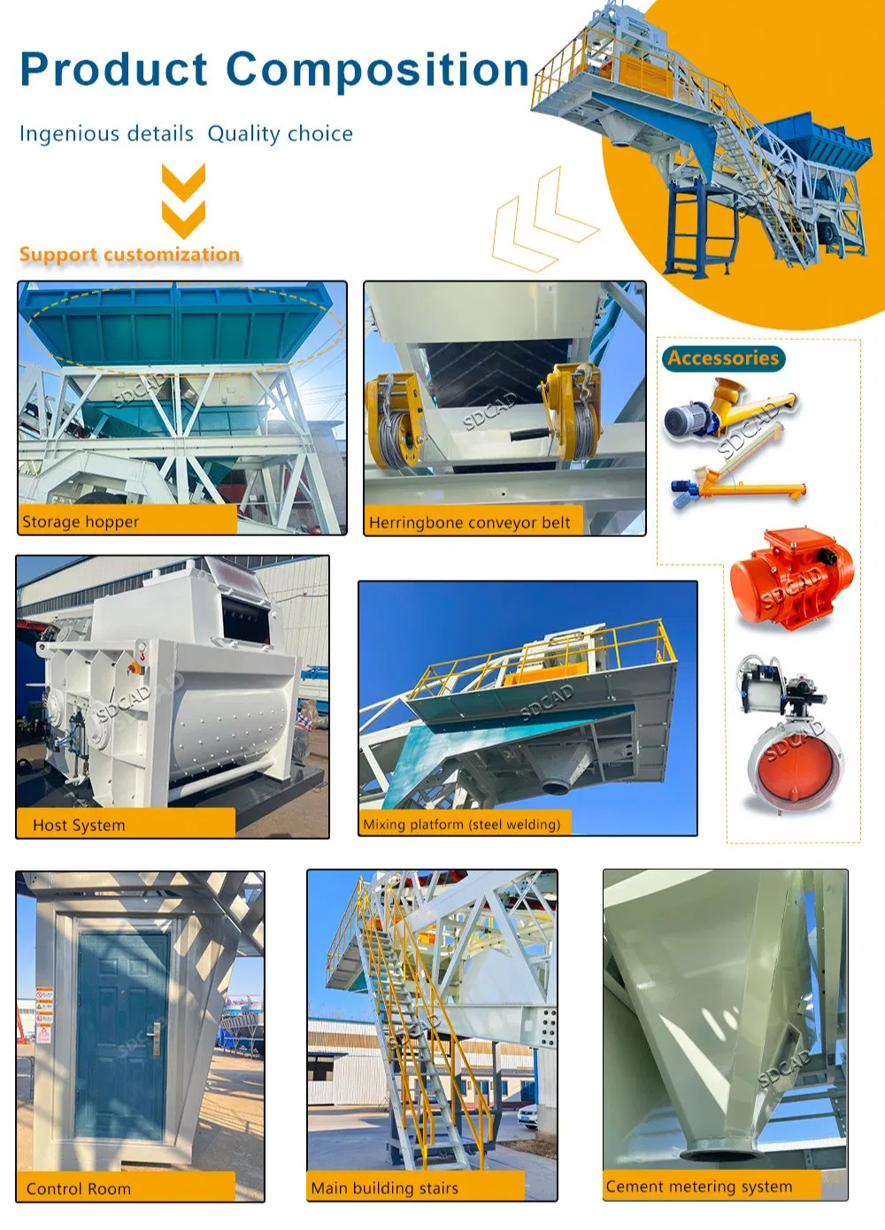 Mobile Concrete Plant System