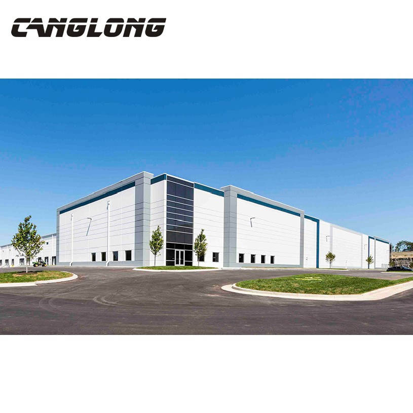 Prefabricated Design Fabric Multipurpose Modular Galvanized Steel Frame Structure Manufacturing Workshop Plant