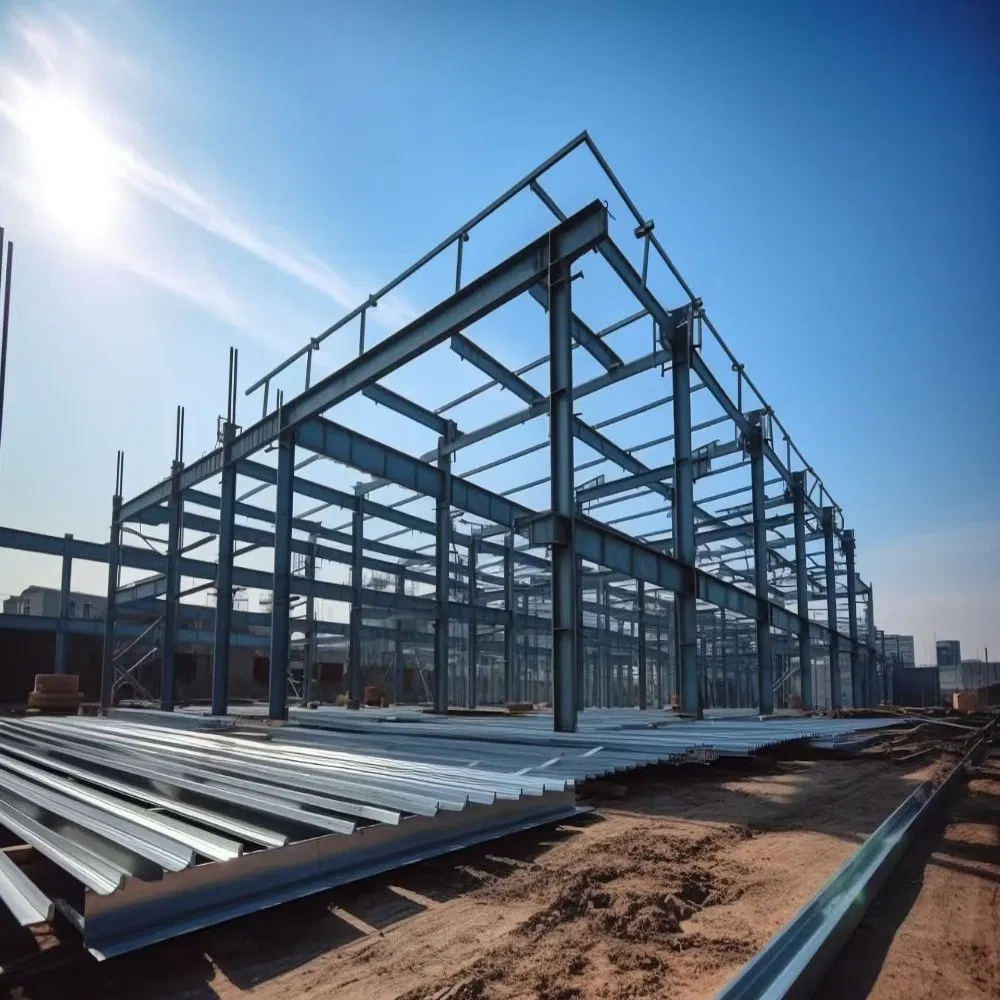 Heavy-Duty Steel Structure Workshop - for Industrial Manufacturing &amp; Machinery Production