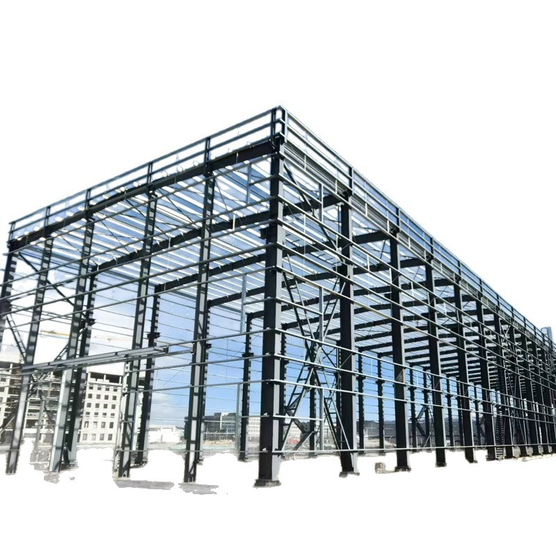 High-Strength Steel Structure Workshop for Industrial Production Spaces