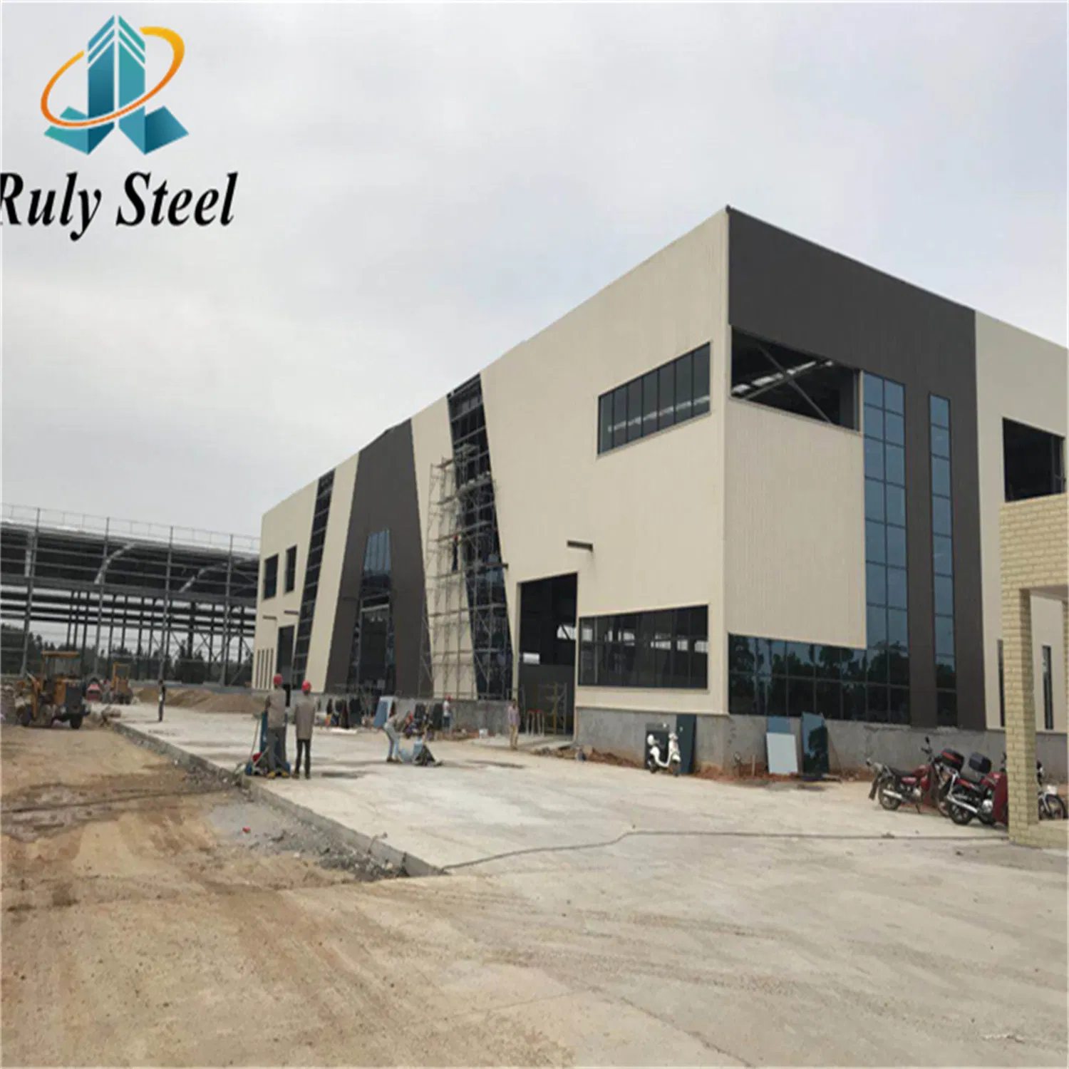 Steel Structure Food Canning Processing Plant with Polyurethane Sandwich Panels