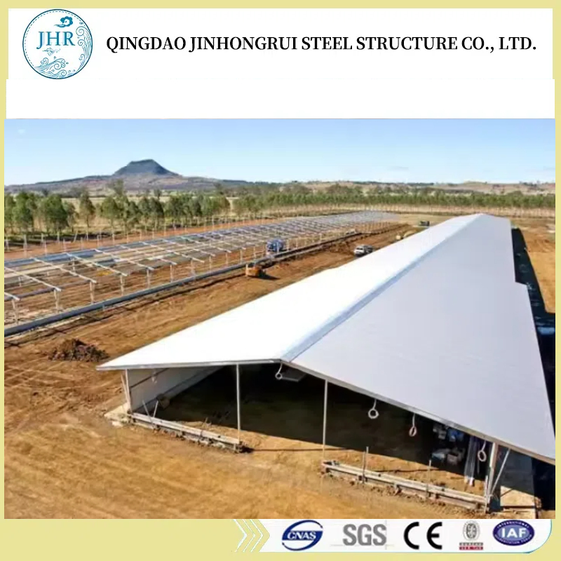Durable Metal Construction Steel Structure Prefabricated Agricultural Building for Farm/Farmer