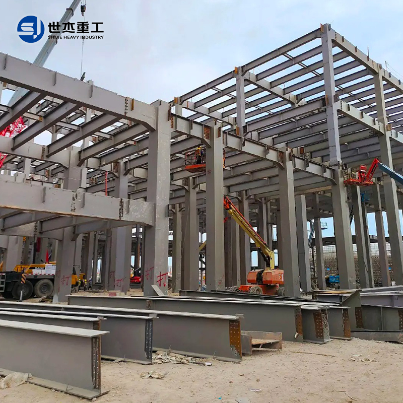 Frame Steel Structure &amp; China Factory Supply Industrial Prefabricated Customized Steel Structure Engineered Building