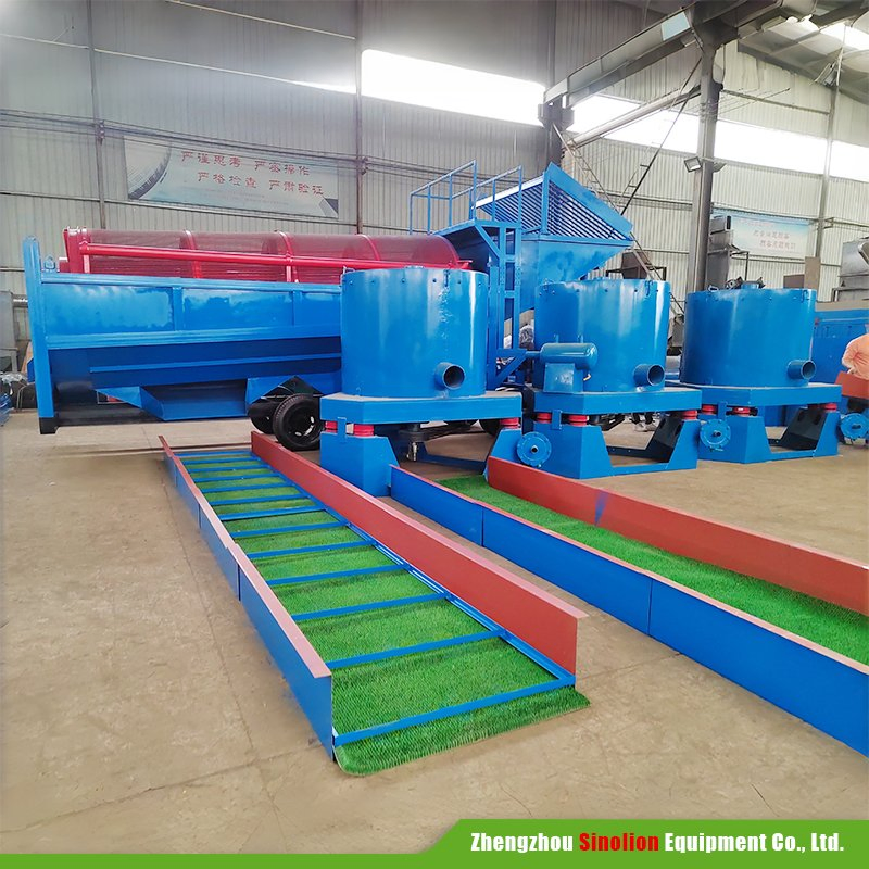Efficient Heavy-Duty Gold Washing Plant Gold Mining Equipment for Alluvial Processing Needs