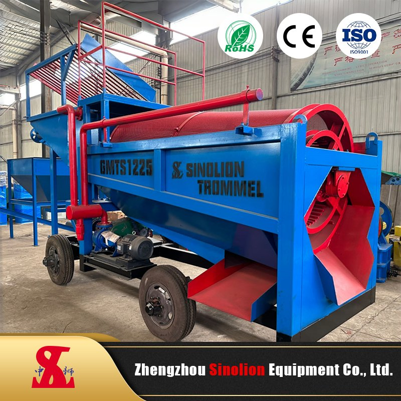 Industrial Gold Washing Plant for Heavy-Duty Alluvial Gold Mining