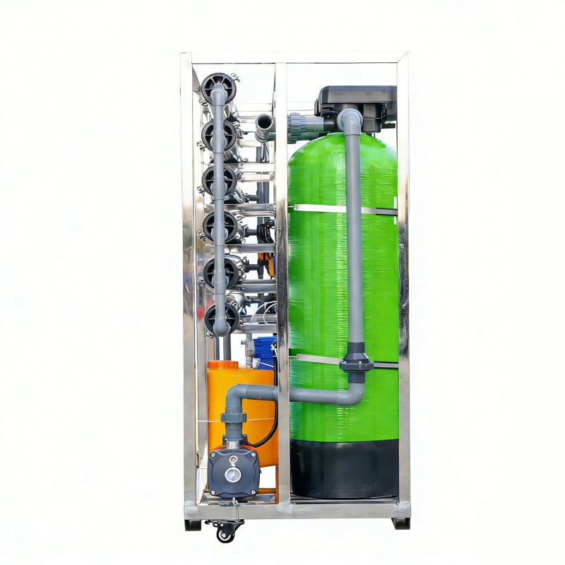 3000lph Industrial Reverse Osmosis System Large Flow RO Water Filtration Plant Mobile Design Factory Price Durable for Drinking Water RO Treatment Plant