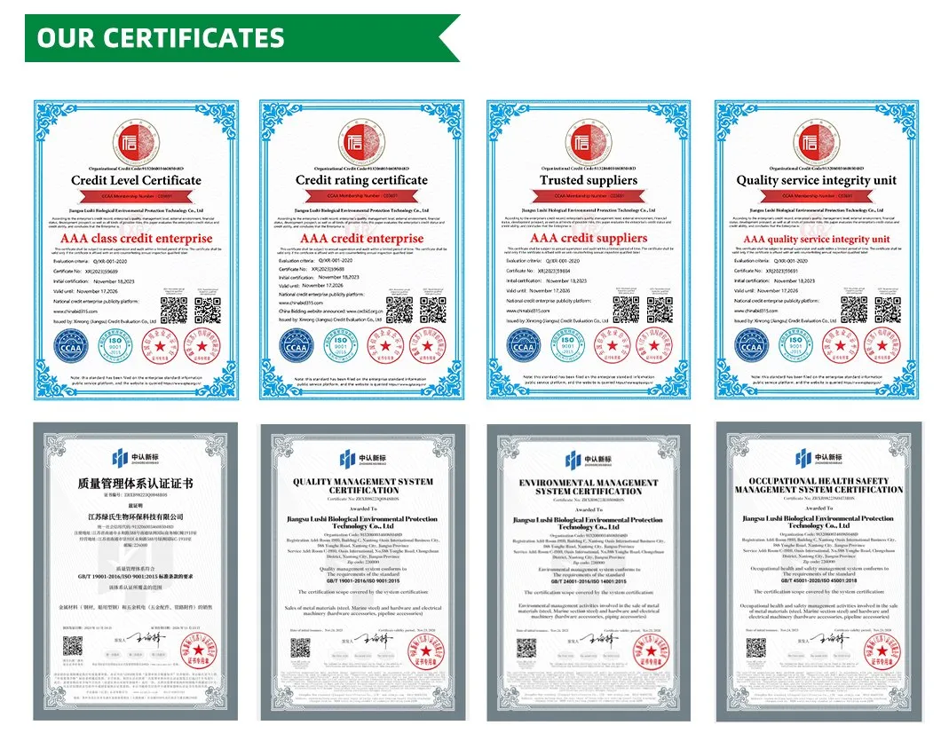 Certifications