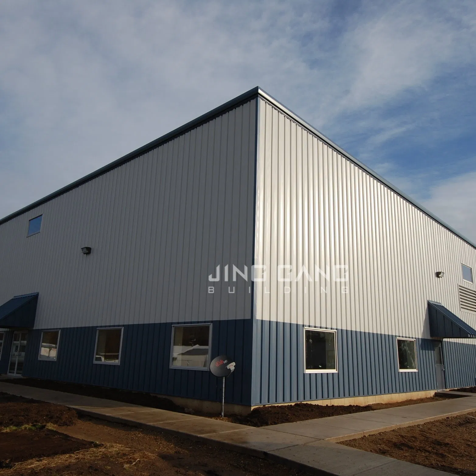 China Factory Multi Span Customized Design Prefab Steel Structure Building for Industrial
