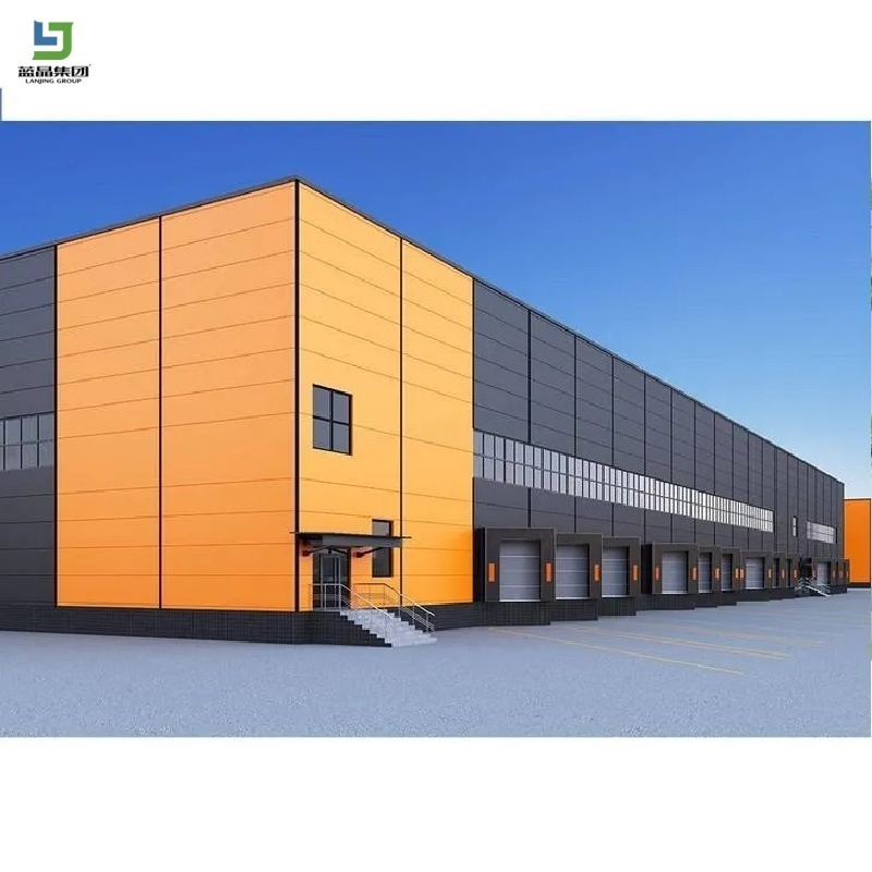 Affordable Easy to Install Prefabricated Steel Frame Building Metal Building Pre-Engineered Building (PEB) for Warehouse, Market Shed, Church Building
