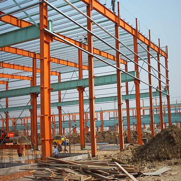 Prefab Steel Structure Assembly Workshop for New Energy Automobile Industrial Park