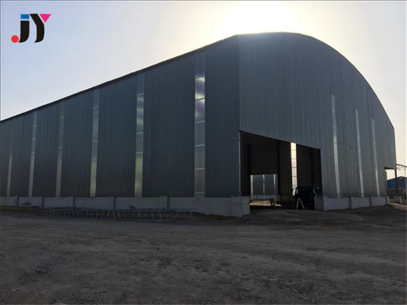 Steel Parking Structure Prefabricated Workshop Building Cold Storage Structural Steel Frame Warehouse Construction