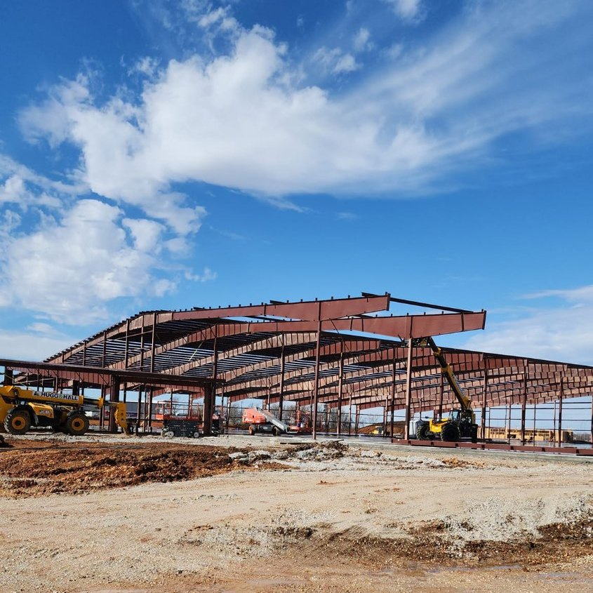 Steel Structure Slaughter House Dressing Processing Plant