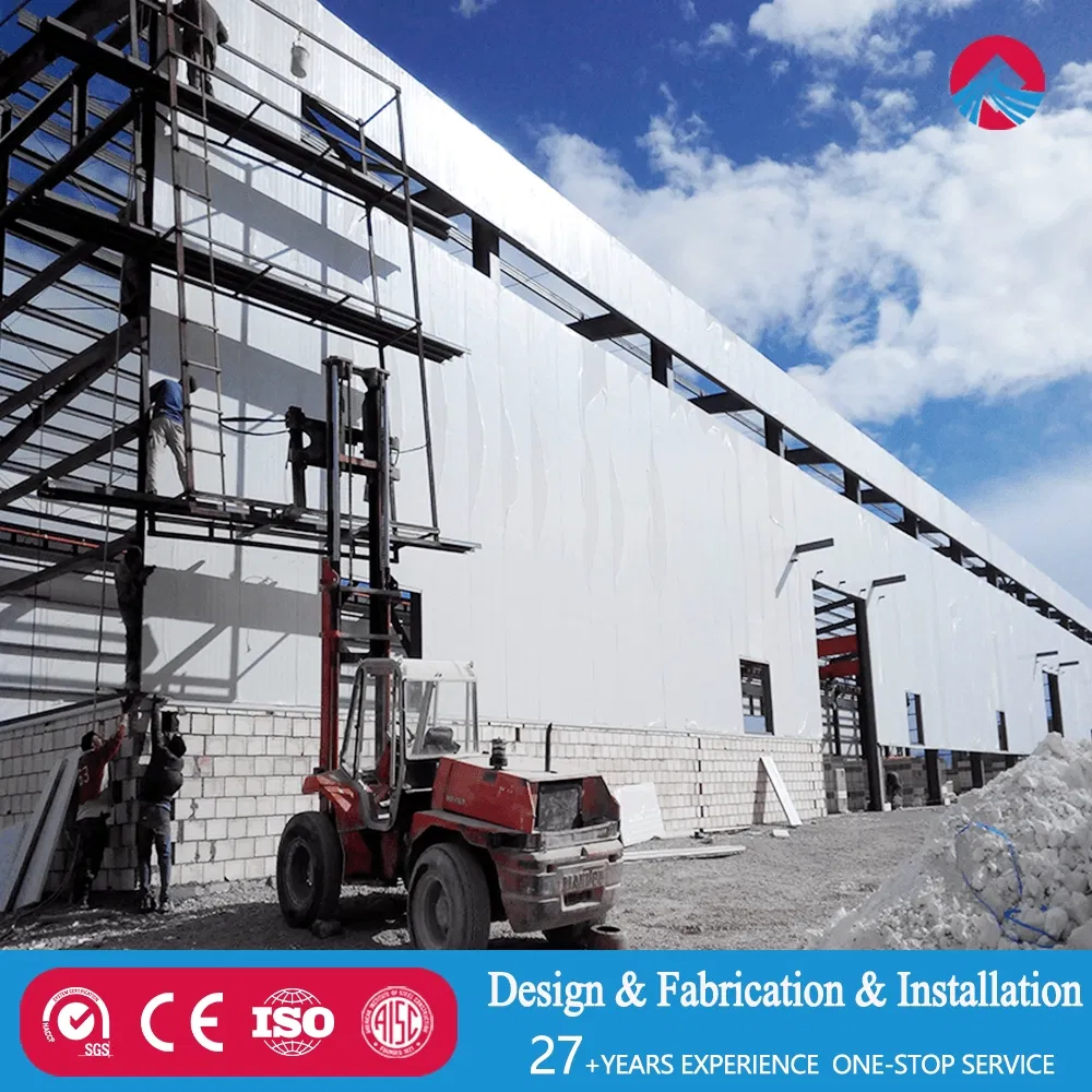 Sustainable Steel Portal Frame Distribution Center