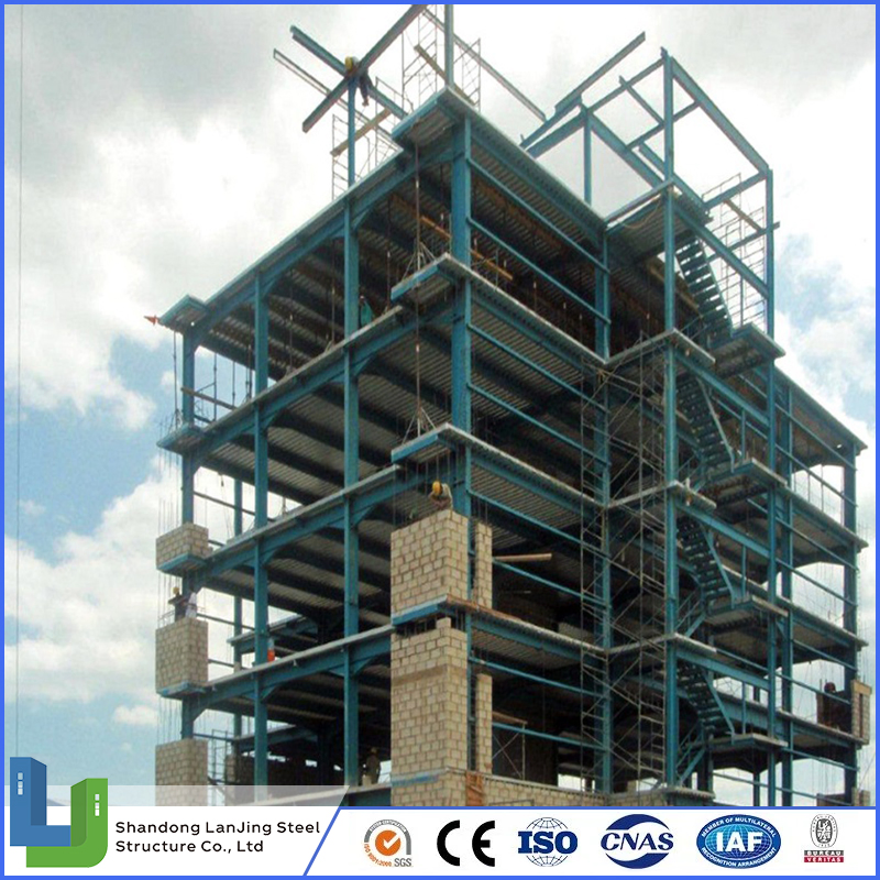 2025 New Series Steel Structure Prefabricated High Rise Construction Building for Industrial Workshop Plant