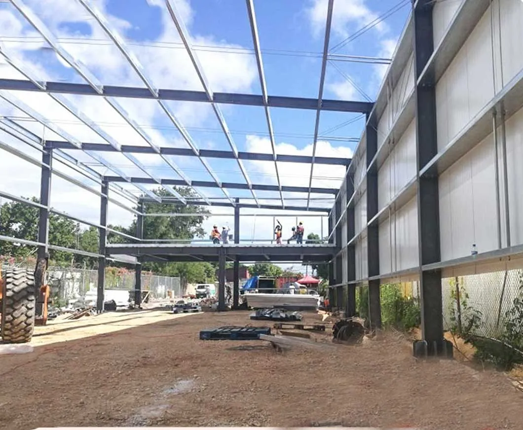 Steel Workshop Interior